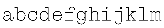 ABCSimonMono Thin FONT