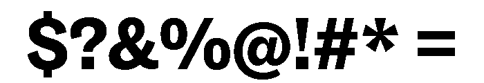 ABCSocial Black Font OTHER CHARS