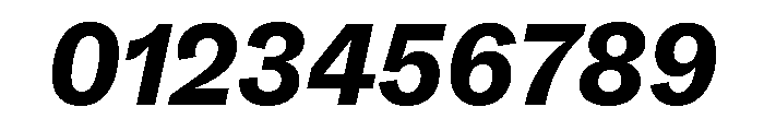 ABCSocial BlackItalic Font OTHER CHARS