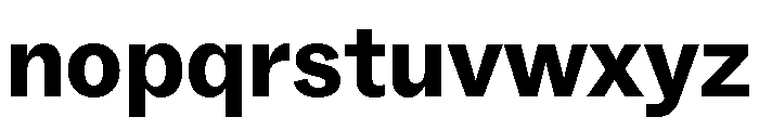 ABCSocial Black Font LOWERCASE