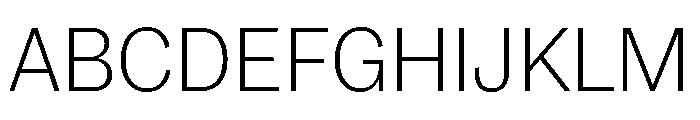 ABCSocial Thin Font UPPERCASE