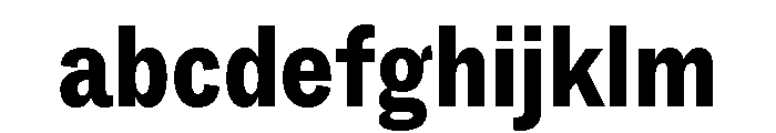 ABCSocialCondensed Black FONT