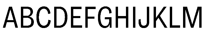 ABCSocialCondensed Book Font UPPERCASE