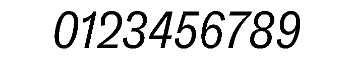 ABCSocialCondensed BookItalic Font OTHER CHARS