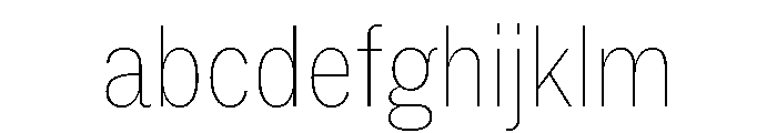 ABCSocialCondensed Hairline FONT