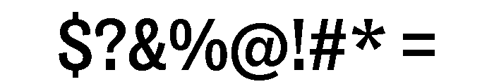 ABCSocialCondensed Medium Font OTHER CHARS