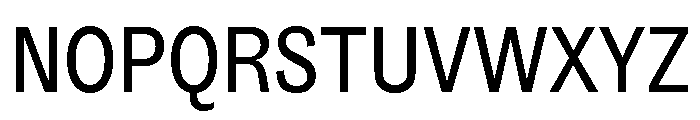 ABCSocialCondensed Regular Font UPPERCASE