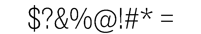 ABCSocialCondensed Thin Font OTHER CHARS
