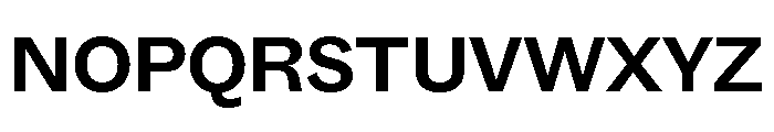 ABCSocialExtended Bold Font UPPERCASE