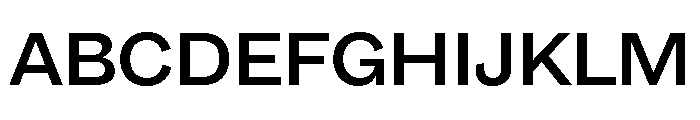 ABCSocialExtended Medium Font UPPERCASE
