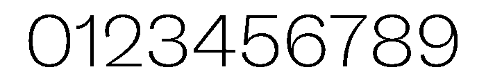 ABCSocialExtended Thin Font OTHER CHARS