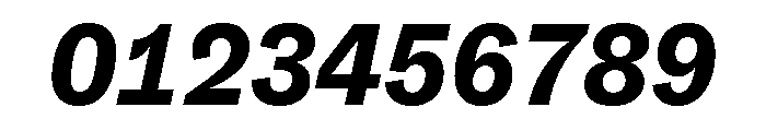 ABCSocialMono BlackItalic Font OTHER CHARS
