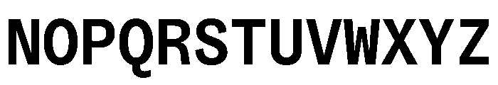 ABCSocialMono Bold Font UPPERCASE