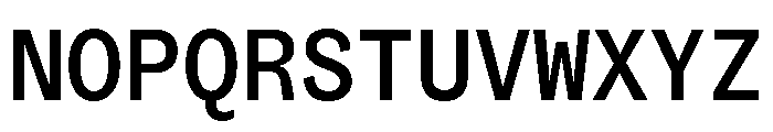ABCSocialMono Medium Font UPPERCASE