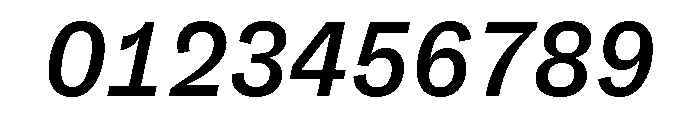 ABCSocialMono MediumItalic Font OTHER CHARS
