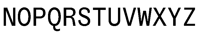 ABCSocialMono Regular Font UPPERCASE