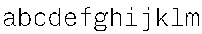 ABCSocialMono Thin FONT
