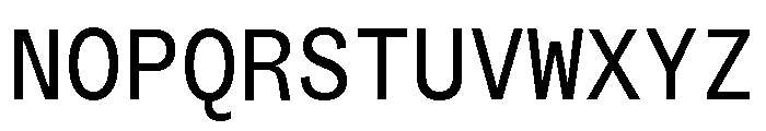 ABCSocialMonoVariable Regular Font UPPERCASE