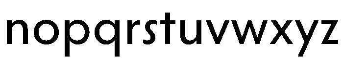 ABCSolarSuperfamilyVariable Regular Font LOWERCASE