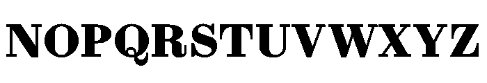 ABCSynt Black Font UPPERCASE