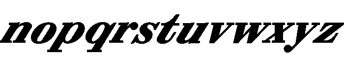 ABCSynt BlackTurbo Font LOWERCASE