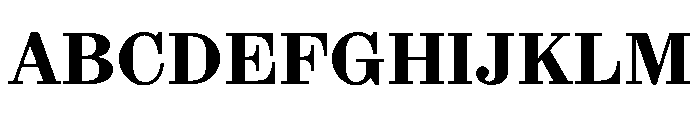 ABCSynt Bold Font UPPERCASE