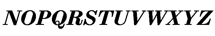 ABCSynt BoldSlant Font UPPERCASE