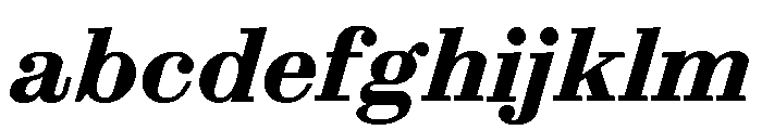 ABCSynt BoldSlant FONT