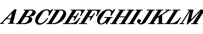 ABCSynt BoldTurbo Font UPPERCASE