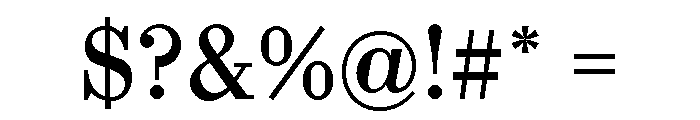 ABCSynt Book Font OTHER CHARS