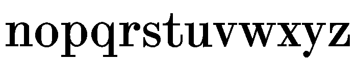 ABCSynt Book Font LOWERCASE