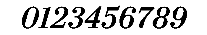 ABCSynt MediumSlant Font OTHER CHARS