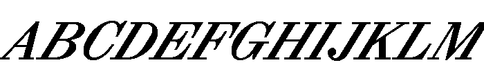 ABCSynt MediumTurbo Font UPPERCASE