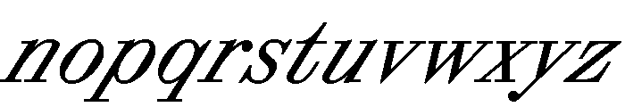 ABCSynt RegularTurbo Font LOWERCASE