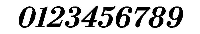 ABCSynt SemiboldItalic Font OTHER CHARS