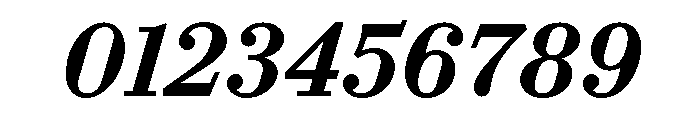 ABCSynt SemiboldSlant Font OTHER CHARS