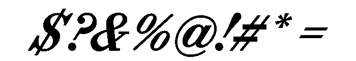 ABCSynt SemiboldTurbo Font OTHER CHARS