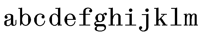 ABCSyntMono Regular FONT