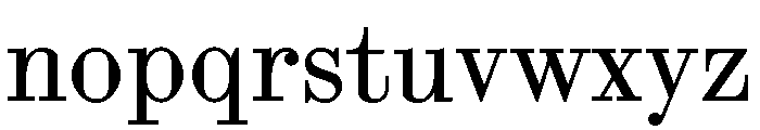 ABCSyntSlantVariable Regular 2 Font LOWERCASE