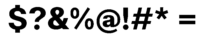 ABCWalterNeue Bold Font OTHER CHARS