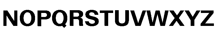 ABCWalterNeue Bold Font UPPERCASE
