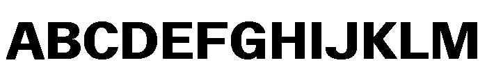 ABCWalterNeue Extrabold Font UPPERCASE