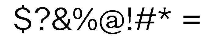 ABCWalterNeue Light Font OTHER CHARS