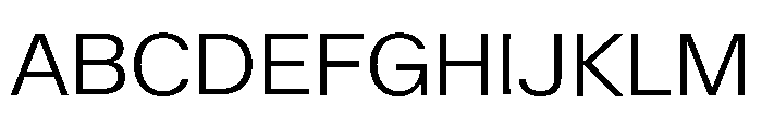 ABCWalterNeue Light Font UPPERCASE