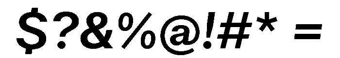 ABCWalterNeue MediumItalic Font OTHER CHARS