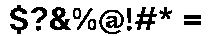 ABCWalterNeue Semibold Font OTHER CHARS
