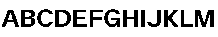 ABCWalterNeue Semibold Font UPPERCASE