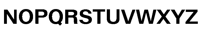 ABCWalterNeue Semibold Font UPPERCASE