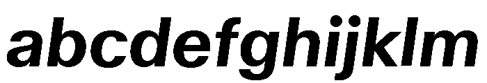 ABCWalterNeue SemiboldItalic FONT