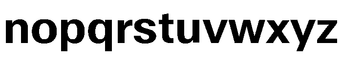 ABCWalterNeue Semibold Font LOWERCASE